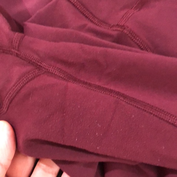 Lululemon Lunar SE Garnet Wunder Under 25” size 6 - Picture 10 of 13
